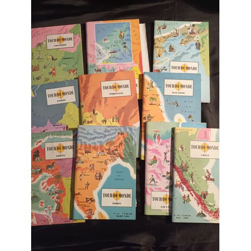 10 Revues Tour Du Monde De 1961
