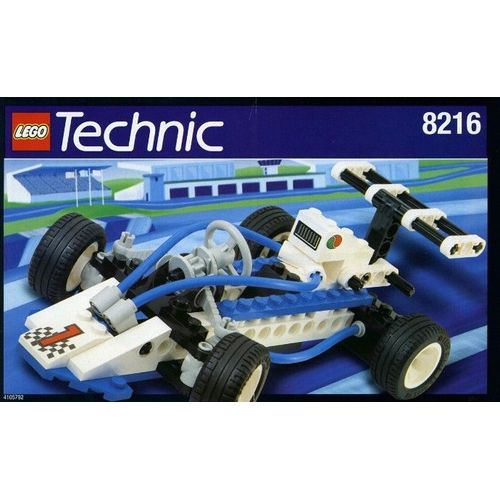 Guide de montage LEGO Technic 8216 Voiture de Course Formule 1 + buggy