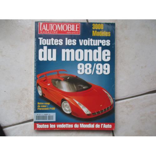 L'automobile Magazine, Toutes Les Voitures Du Monde 98/99