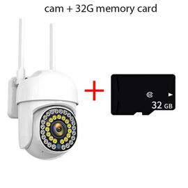 1pc Caméra De Sécurité Extérieure Sans Fil, Caméra De Surveillance  Intérieure Pour La Sécurité À Domicile