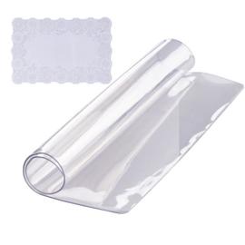 Nappe PVC Souple Transparent épaisse 2mm, Rectangulaire Plastique Protege  Table, Film Protection Transparent Table Basse, étanche Toile Cirée