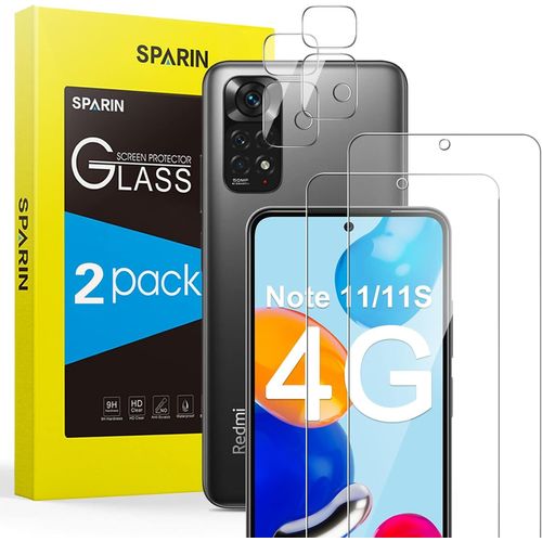 2 Film De Protection Xiaomi Redmi Note 11 / 11s + 2 Film Protection Pour Camera