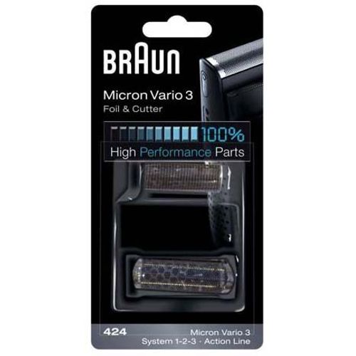 COMBI-PACK 424 RASOIR BRAUN SYSTEM 1-2-3 81416568