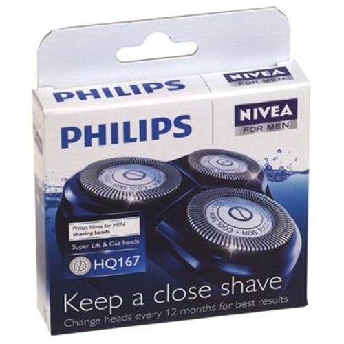 3 TETES RASOIR PHILIPS COOL SKIN 6000 HQ167/40