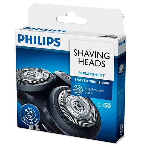 3 TETES RASOIR PHILIPS serie 5000 AQUATOUCH SH50/50