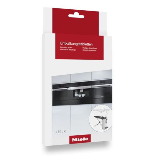PASTILLES DE DETARTRAGE x6 MACHINE A CAFE - FOUR VAPEUR MIELE