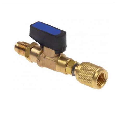VANNE REMPLISSAGE Fem. 1/2 ACME gauche / Male 1/4 POUR RECHARGE R32