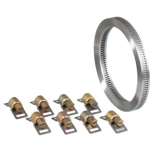COLLIERS DE SERRAGE 3 M + 8 TETES A DECOUPER SUR MESURE