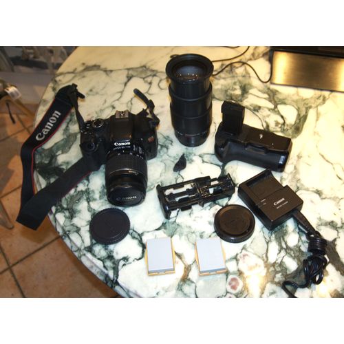 Canon EOS 550D 18 mpix + Objectifs