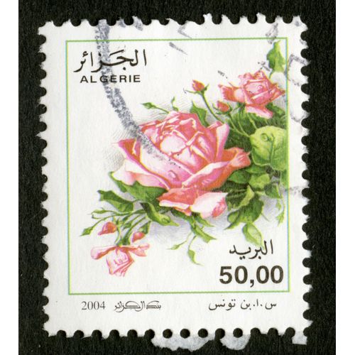 Timbre Oblitéré Algérie, 2004, 50.00
