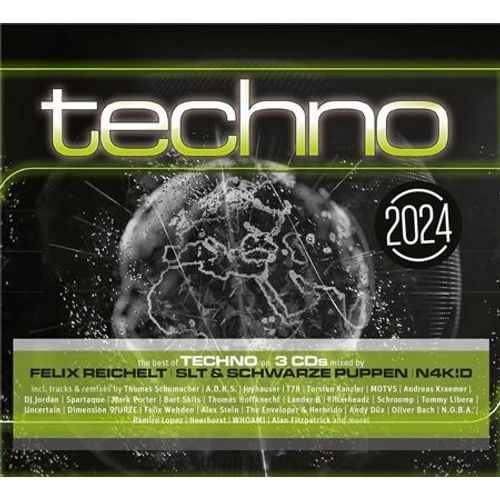 Techno 2024 - Cd Album