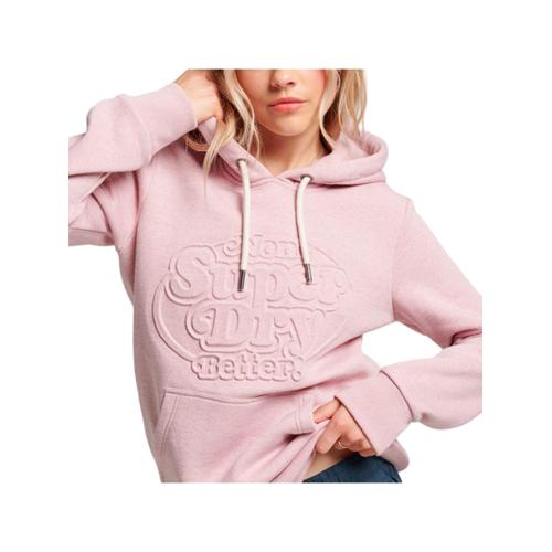 Sweat Superdry Vintage Cooper Femme Rose