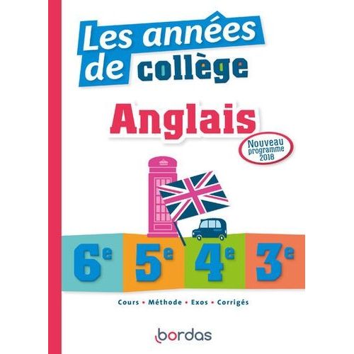 Les Années De Collège Anglais 6e, 5e, 4e, 3e