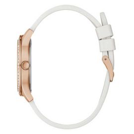 Montre femme Guess LADIES TREND bracelet Silicone Blanc Rakuten
