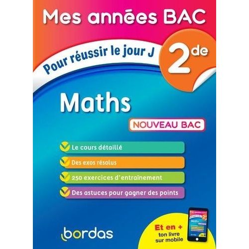 Maths 2de - Pour Réussir Le Jour J