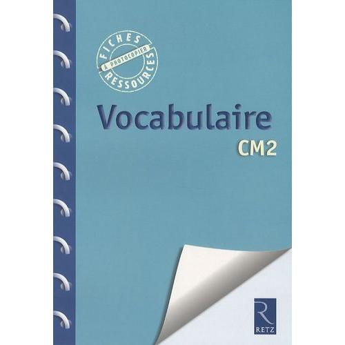 Vocabulaire Cm2