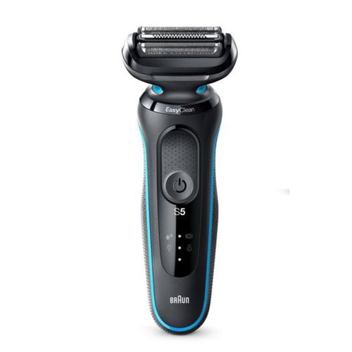 Rasoir Braun Series 5 50-M1000s Easyclean Sans Fil Noir Et Bleu