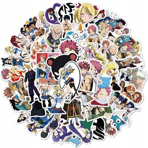 200 Pi¿¿Ces Personnage De Dessin Anim¿¿ Fairy Tail La Fin De Natsu,Aesthetic Couleurs Stickers, Imperm¿¿Able Vinyle Autocollant Pour Telephone Ordinateur Portable Macbook Scrapbooking