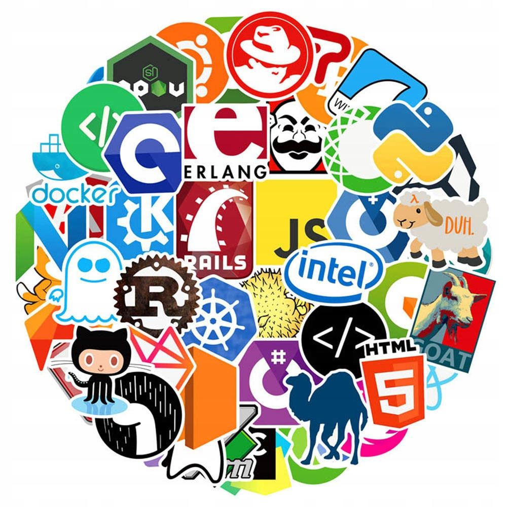 Autocollants De Programmeur Internet Java 200 PiCes,Aesthe...