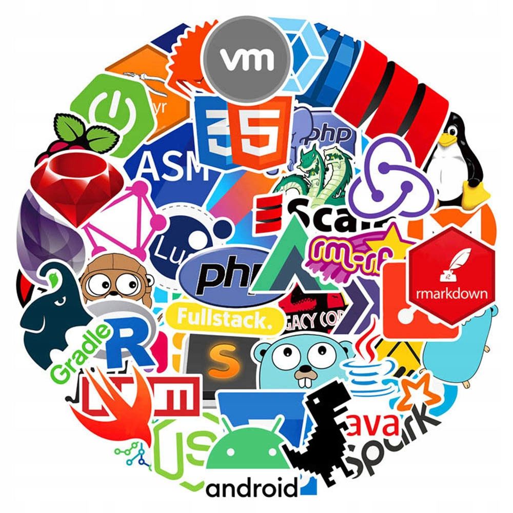 Autocollants De Programmeur Internet Java 200 PiCes,Aesthe... - 3