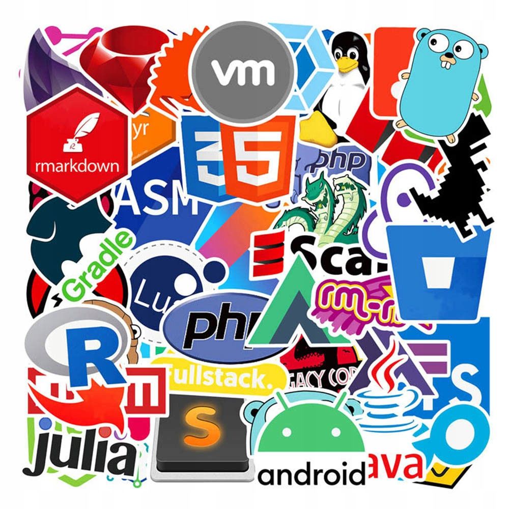 Autocollants De Programmeur Internet Java 200 PiCes,Aesthe... - 4