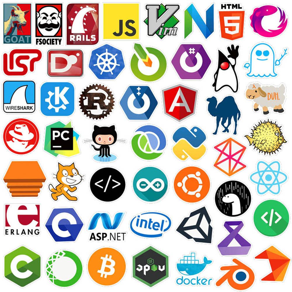 Autocollants De Programmeur Internet Java 200 PiCes,Aesthe... - 5