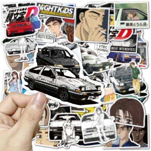 200 Pi¿¿Ces D'autocollants Japonais Avec Initiales D Empe,Aesthetic Couleurs Stickers, Imperm¿¿Able Vinyle Autocollant Pour Telephone Ordinateur Portable Macbook Scrapbooking