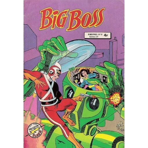 Big Boss # 51 ( Mai 1981 ) : " Prisonnier De L'oeil Électrique "