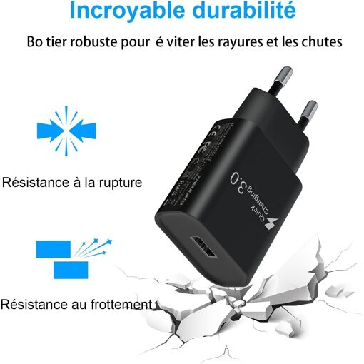 Type-C Chargeur Rapide, pour Samsung Galaxy A16 A15, A14, A13, A12,...