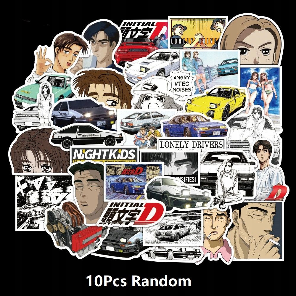 Autocollants Jdm De Style Drift Fast Racing, 200 Pi¿¿Ces,Aesthetic Couleurs Stickers, Imperm¿¿Able Vinyle Autocollant Pour Telephone Ordinateur Portable Macbook Scrapbooking