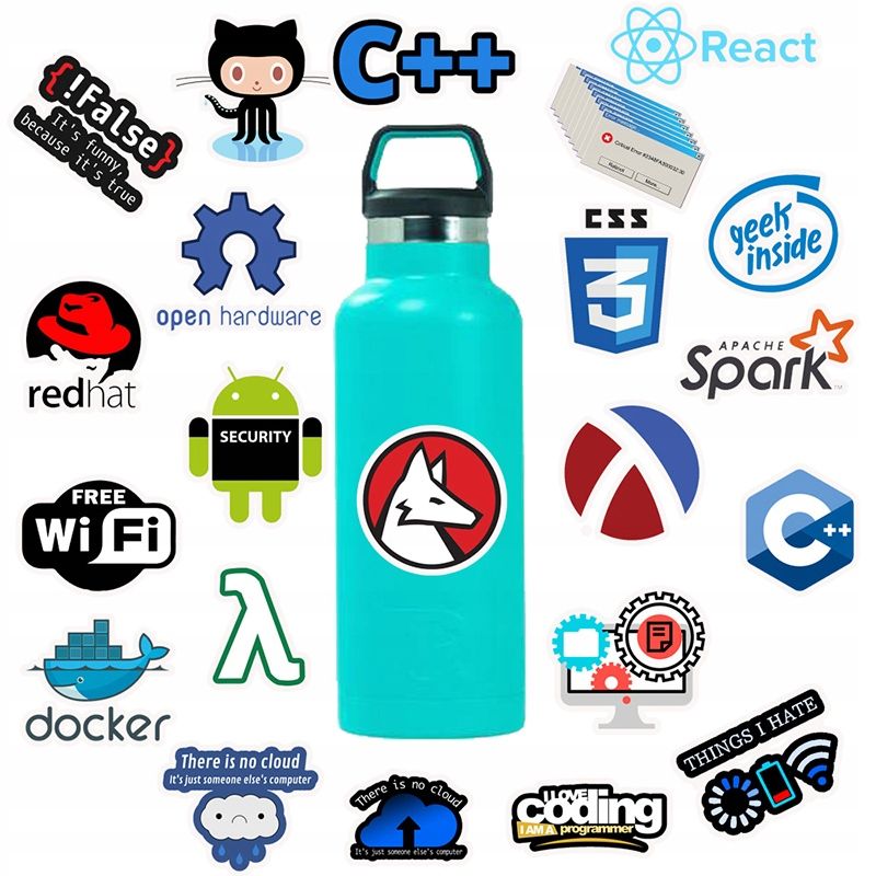 Autocollants De Programmation Java Geek Amusants, 200 PiCe... - 5