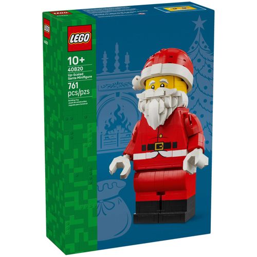 LEGO Saisonnier - Minifigurine du Père Noël grand format - 40820