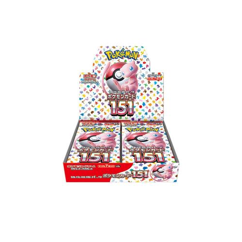 Pack Booster - Pokemon - Ecarlate Et Violet 151 Sv2a (Cartes Japonaises)