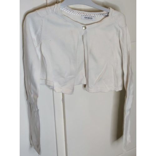 Gilet Blanc Okaïdi - T6 Ans