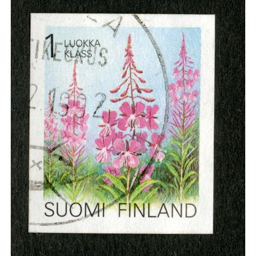 Timbre Oblitéré Suomi Finland, Luokka Klass, 1