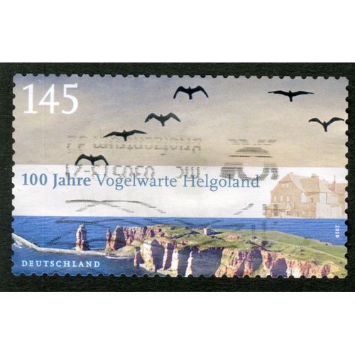 Timbre Oblitéré Deutschland, 100 Jahre Vogelwarte Helgoland, 2010, 145
