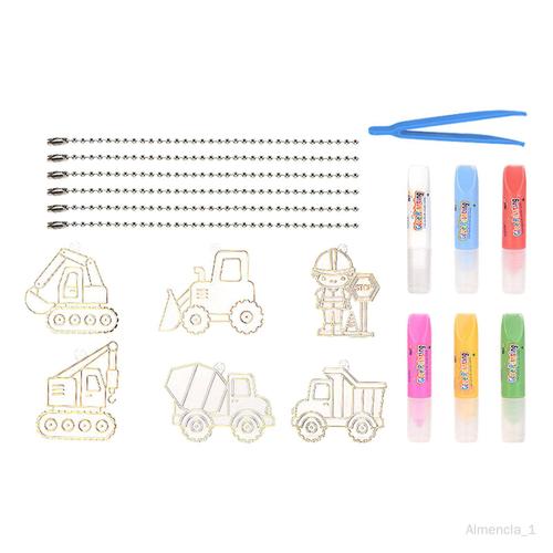 Ensemble D'art Et D'artisanat De Peinture En Cristal Diy, Kits De Peinture Véhicule D'ingénierie