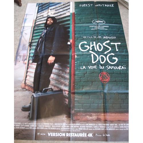 Affiche De Cinéma Pliée (120x160cm) Ghost Dog, La Voie Du Samouraï De Jim Jarmush Avec Forest Whitaker