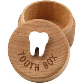 Boîte À Dents De Lait En Bois,Boîtes À Dents Pour Enfants,Boite A Dents De Lait Fille Et Garçon,Boîtes À Dents Pour Bébés Cadeaux