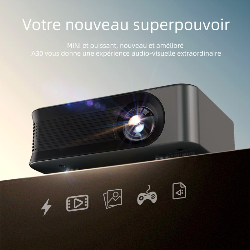Plugure A30-UE - AUN Mini budgtaire portable A30 mise  niv... - 5