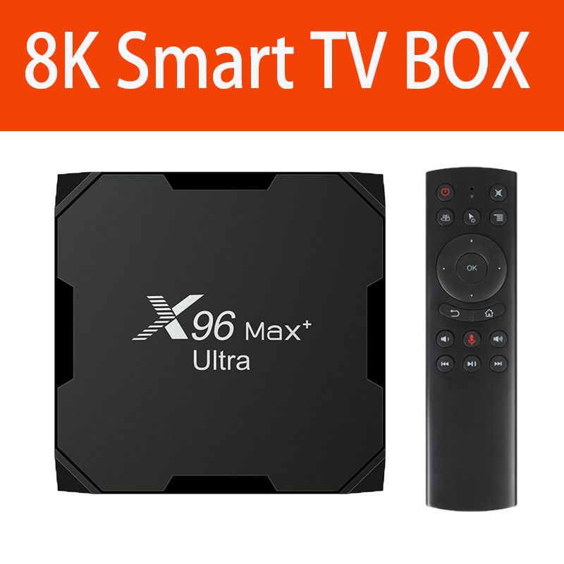Clavier 2G 16G - Botier Smart TV X96 MAX Plus, Android 11,,... - 2