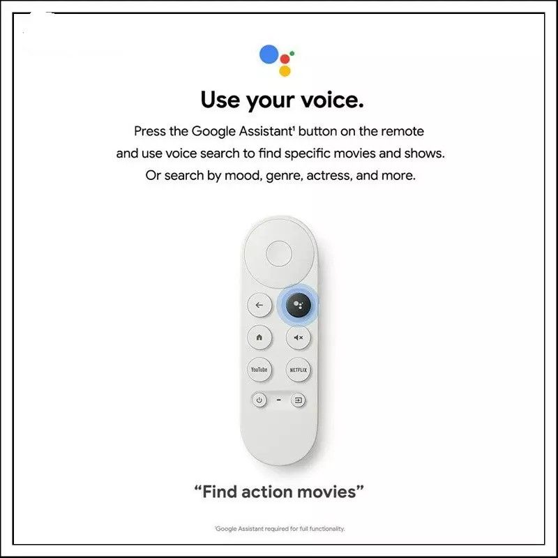 Chromecast 4 blanc - Google Chromecast 4 TV avec Google TV, ... - 6