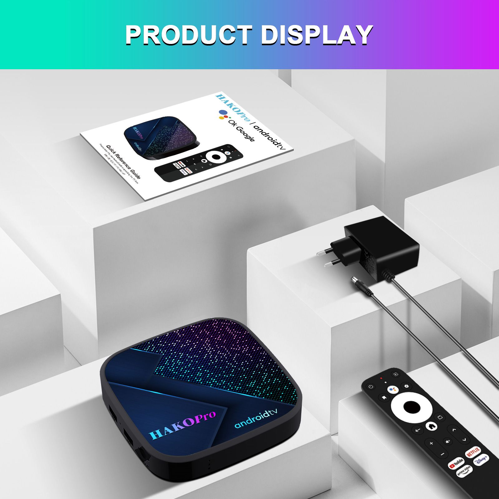 Bote de tlvision 4 Go 64 Go - HCabo Pro Android TV Box, A... - 7