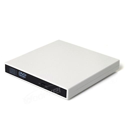 Argent - Lecteur DVD externe USB 2.0, lecteur CD, régule 3 films musicaux, lecteur portable pour Windows 7, 8, 10, ordinateur portable, ordinateur de bureau