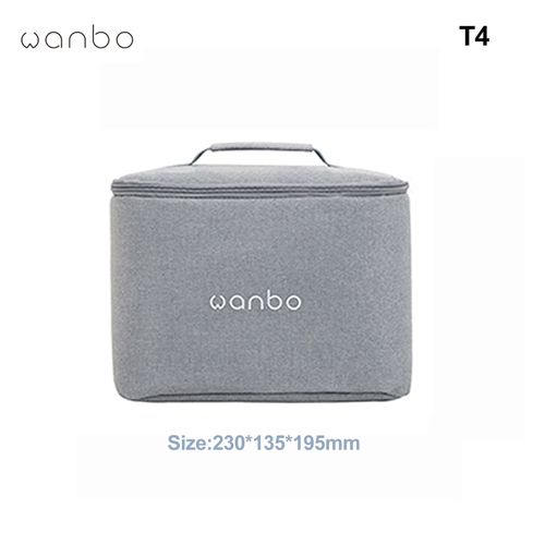 pour T4 - Mallette de rangement portable pour Wanbo, Qurtors Bag, Beamer Travel Accessrespiration, T2 Max, Bronch, T4, T6 Max, T6R Max Mini