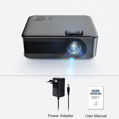 A30-S - Mini Projecteur Portable A30 Mise à Niveau 3D LED Home Cinéma Gamer Beamer 1080P Vidéo 4K Via Port HD Laser Smart TV