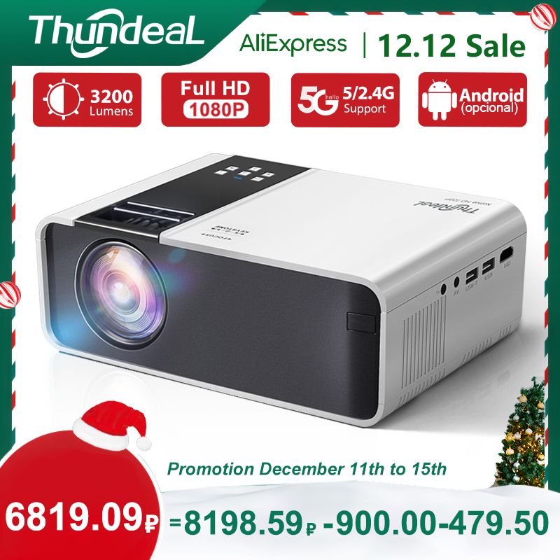 Version multiples - Mini projecteur HD TD90 natif 1280 x 720... - 2