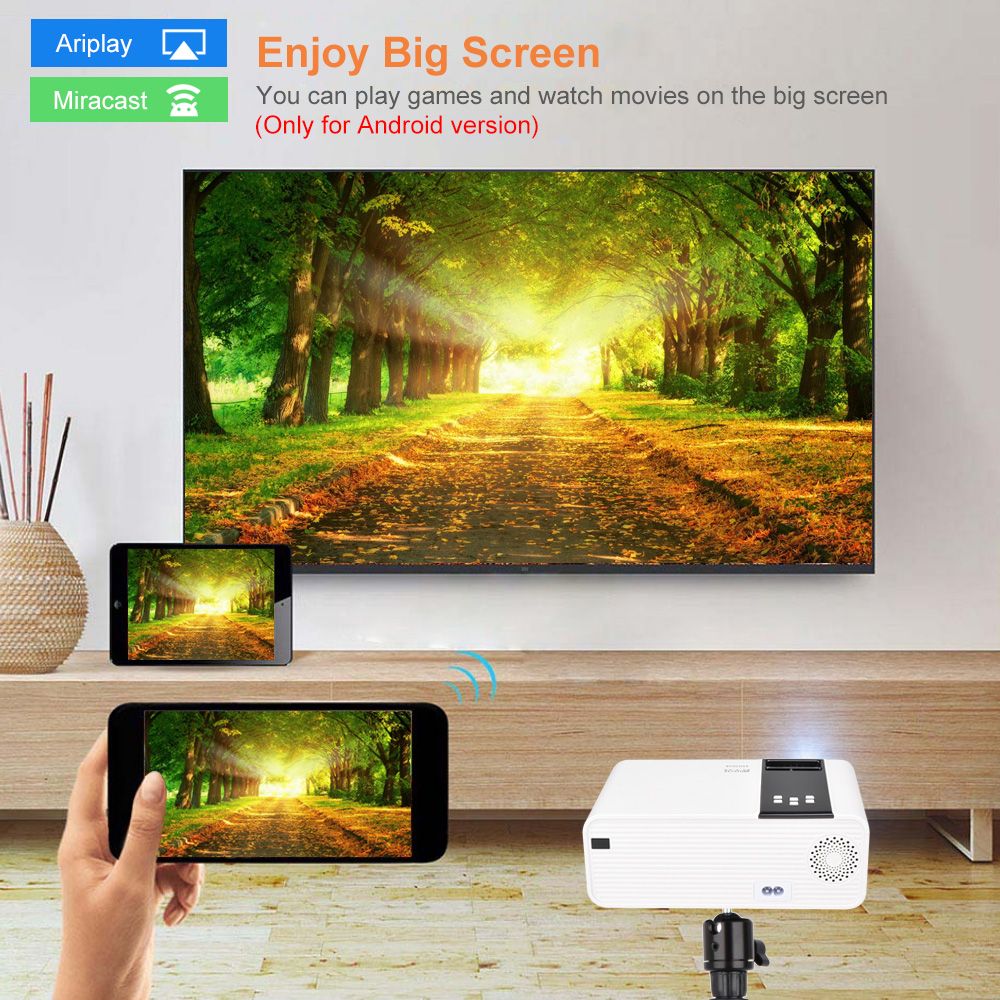 Version multiples - Mini projecteur HD TD90 natif 1280 x 720... - 6
