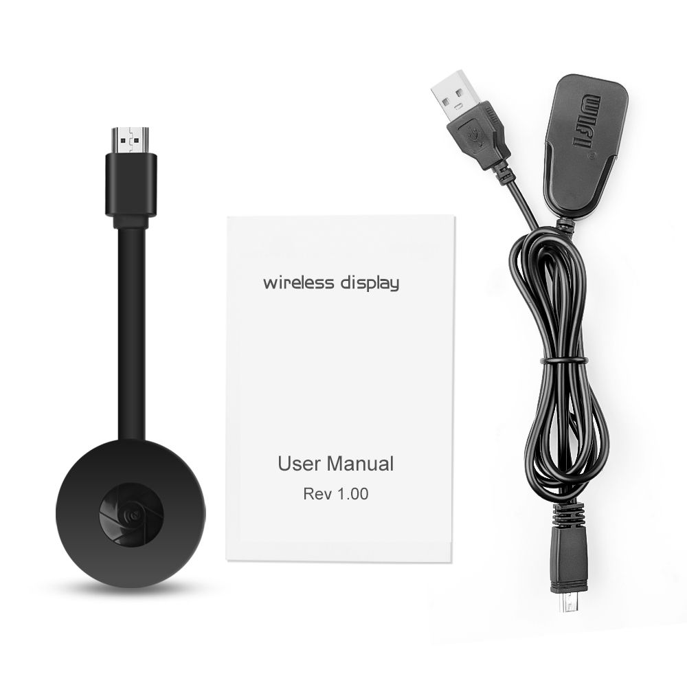 noir - NipTV Stick pour MiraScreen, Anycast 1080P, Dongle TV... - 7