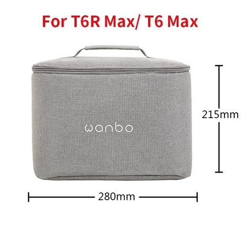 Pour T6 T6R Max - Sac de voyage pour budgétaire Wanbo, étui de protection portable, rangement pour budgétaire T2, R Max, bronchT6, Max T6R, Max, Mini Beamer